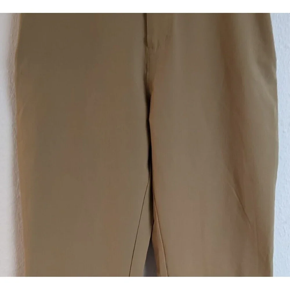 NEW~Kid's COLUMBIA OMNI-SHIELD Nylon Stretch Khaki Belted Long Pants Youths LG